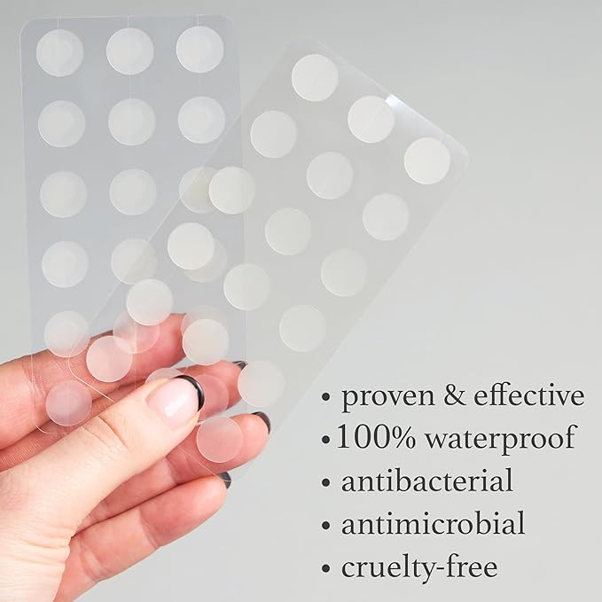 Julep Patch Me Up Waterproof Pimple Patches for Face – 72 Hydrocolloid Clear Acne Patches with Tea Tree Oil, Ultra-Thin Acne Stickers, Reduces Blemishes & Scarring – 48 8mm & 24 12mm Patches-Velvo Beauty
