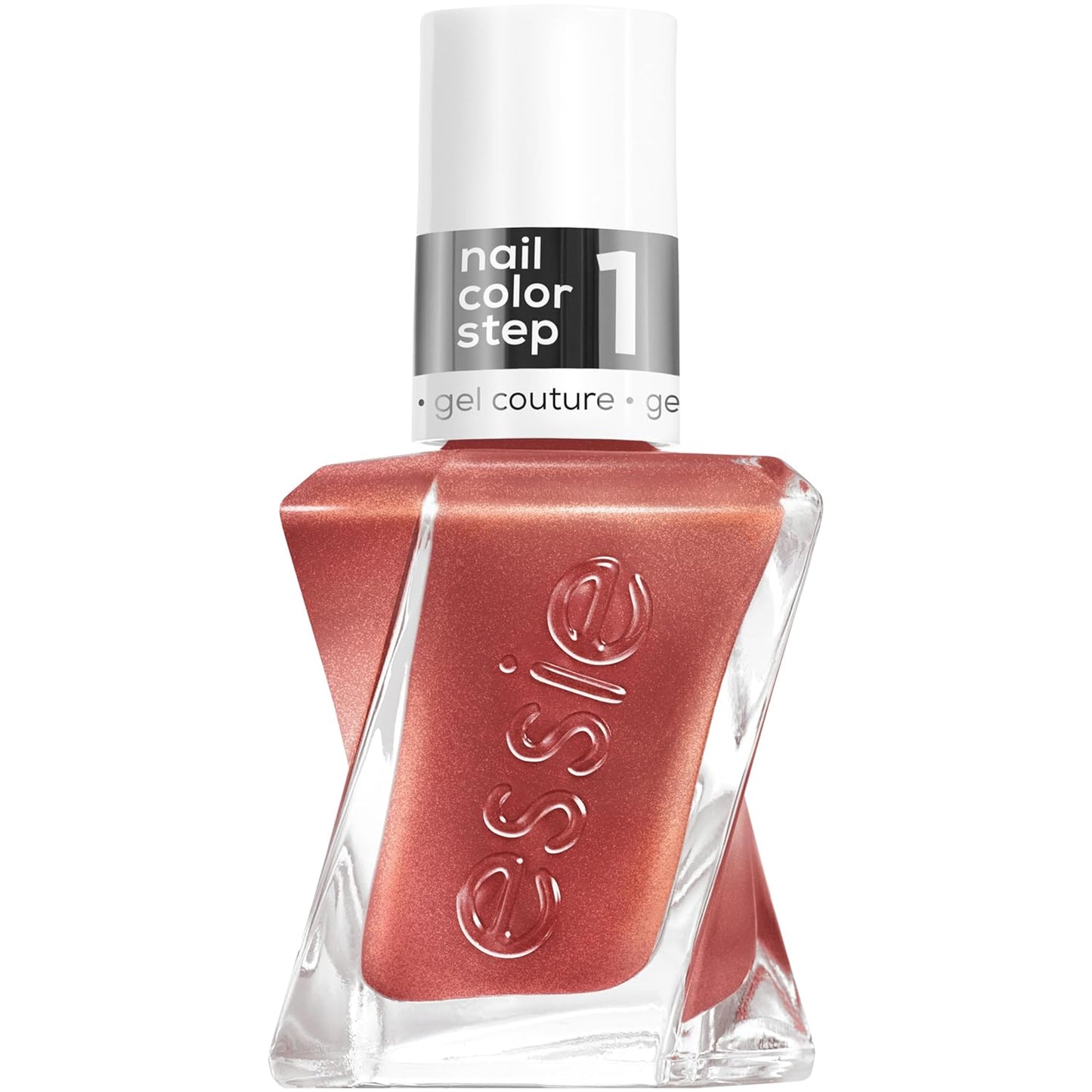 essie gel couture long-lasting nail polish, vegan, be dazzled, rose, multi-faceted, 0.46 fl oz-Velvo Beauty