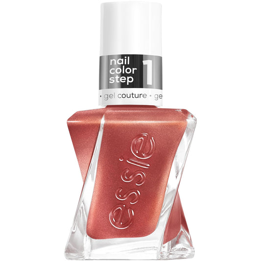 essie gel couture long-lasting nail polish, vegan, be dazzled, rose, multi-faceted, 0.46 fl oz-Velvo Beauty