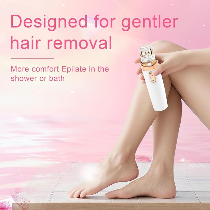 Epil Pro 3.0 Women Face Epilator 2025 New - 2-in-1 Rechargeable Facial Hair Removal for Women, IPX5 Waterproof Epilator with 3 Eyebrow Trimmers,Beauty Removal for Woman(1PC-Pink)-Velvo Beauty