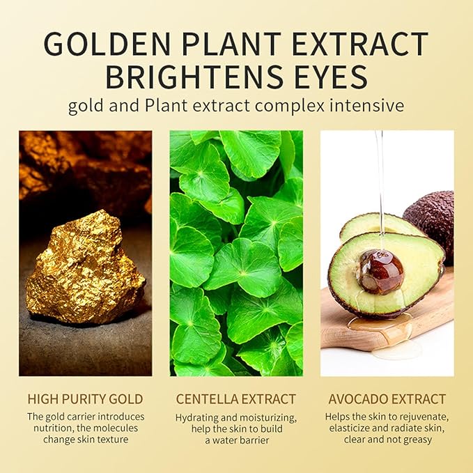 24k Gold Under Eye Patches,60PCS Collagen Eye Masks for Puffy Eyes,Dark Circles,Reduce Wrinkles,Natural Refresh Revitalizing Eye Skin Care Products-Velvo Beauty