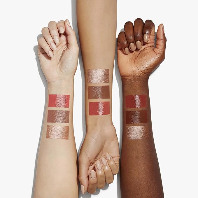 3Pcs Liquid Contour Makeup Trio with Bronzer Shade, Blush, Highlighter for Sculpted Makeup, Matte Finish Liquid Contour Set Easy to Create a Lightweight Look, Longwear Waterproof Formula (3, 9, 14)-Velvo Beauty