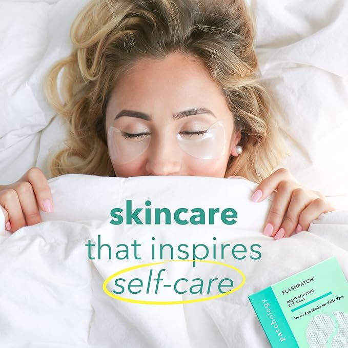 Patchology Under Eye Gel Patches – Natural Eye Masks for Puffy Eyes, Dark Circles & Eye Bags, Soothing Skincare Treatment for All Skin Types, Beauty & Personal Care Essentials (5 Pairs)-Velvo Beauty