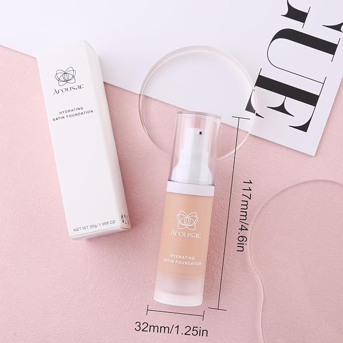 Liquid Foundation Makeup, Improves Uneven Skin Tone, Lightweight and Flawless Coverage for Hours 2# LIGHT-Velvo Beauty