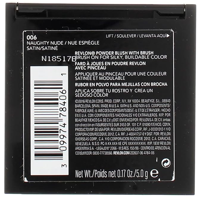 Revlon Naughty Nude Powder Smooth Blush - 2 per case.-Velvo Beauty