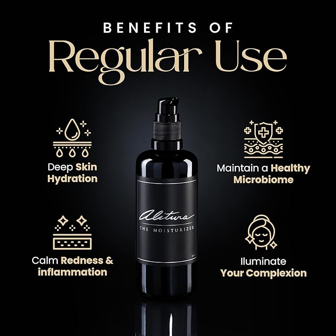 Alitura Naturals Face Moisturizer for Men & Women – 100ml Daily Hydrating Cream with Aloe Vera, Bee Propolis, Sea Buckthorn, & Honey – Anti-Aging, Soothing, Non-GMO, USA Made-Velvo Beauty