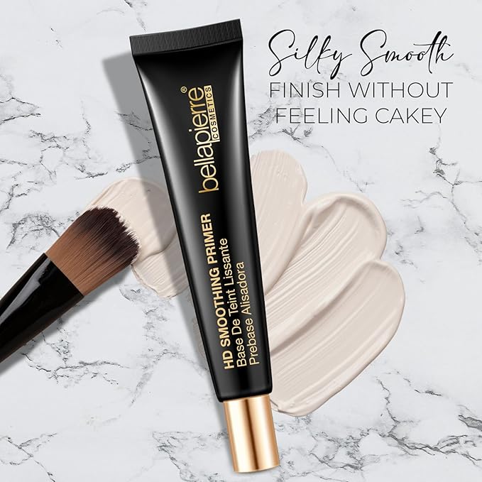 Bellapierre HD Smoothing Primer for a Flawless Complexion | Cruelty-Free & Non-Toxic | Talc-Free Pore Minimizer - 1.01 Fl. Oz-Velvo Beauty