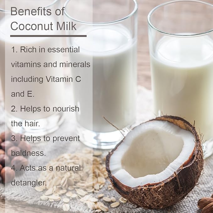 Luseta Hair Oil Hair Repair Serum Coconut Argan Marula Oil Sulfate Free Paraben Free (Coconut Oil)-Velvo Beauty