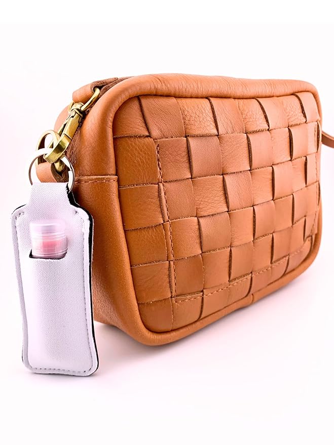 Vegan Lip Balm Set - Pack of 6 Soothing Touch Lip Balms. Includes Muslin Pouch and Lip Balm Holder (White): Lavender Coconut, Vanilla Chai, Vanilla Rose, Coconut Lime, Lemon Cardamom, Grapefruit-Velvo Beauty