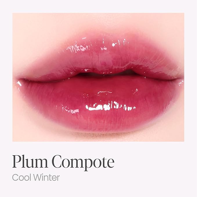 Espoir Couture Lip Tint Glaze #20 Plum Compote 0.14oz | Volumizing Lip Stain with Syrupy Shine | Long-Lasting & Vibrant Color for Radiant Lip Look | Moisturizing & Glossy Lip Tint | Korean Lip Makeup-Velvo Beauty