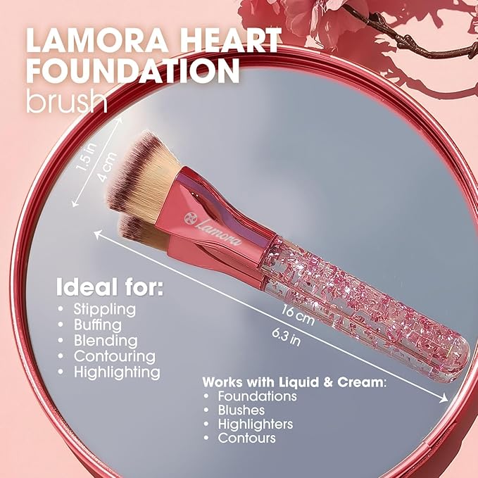 Blending Liquid Makeup Foundation Brush - Kabuki Contour Brush, Face Buffing Brush With Pro Quality Synthetic Dense Bristles For Stippling Mineral Cream, Powder, Blush-Velvo Beauty