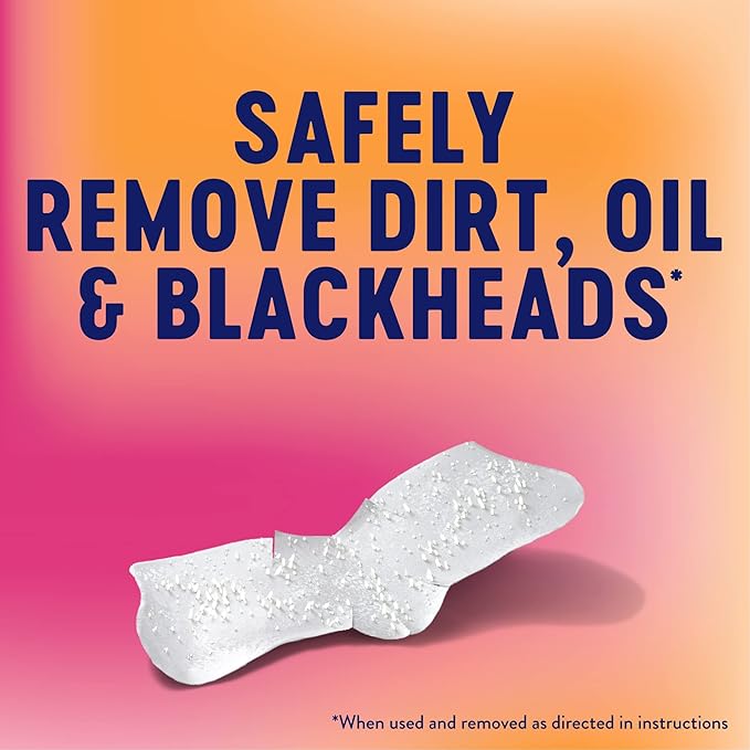 Bioré T-Zone Blackhead Remover Strips, Deep Cleansing Pore Strips, (5 Nose + 5 Face + 5 Chin Strips), Instant Pore Unclogging for the T-Zone Area, 15 Count-Velvo Beauty