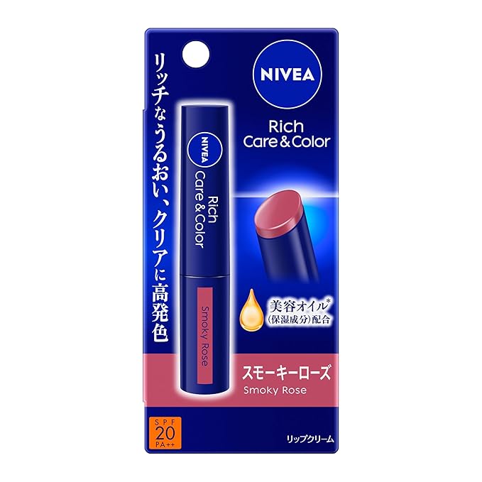 Nivea Ritchikea & color lip Smoky Rose 2g-Velvo Beauty