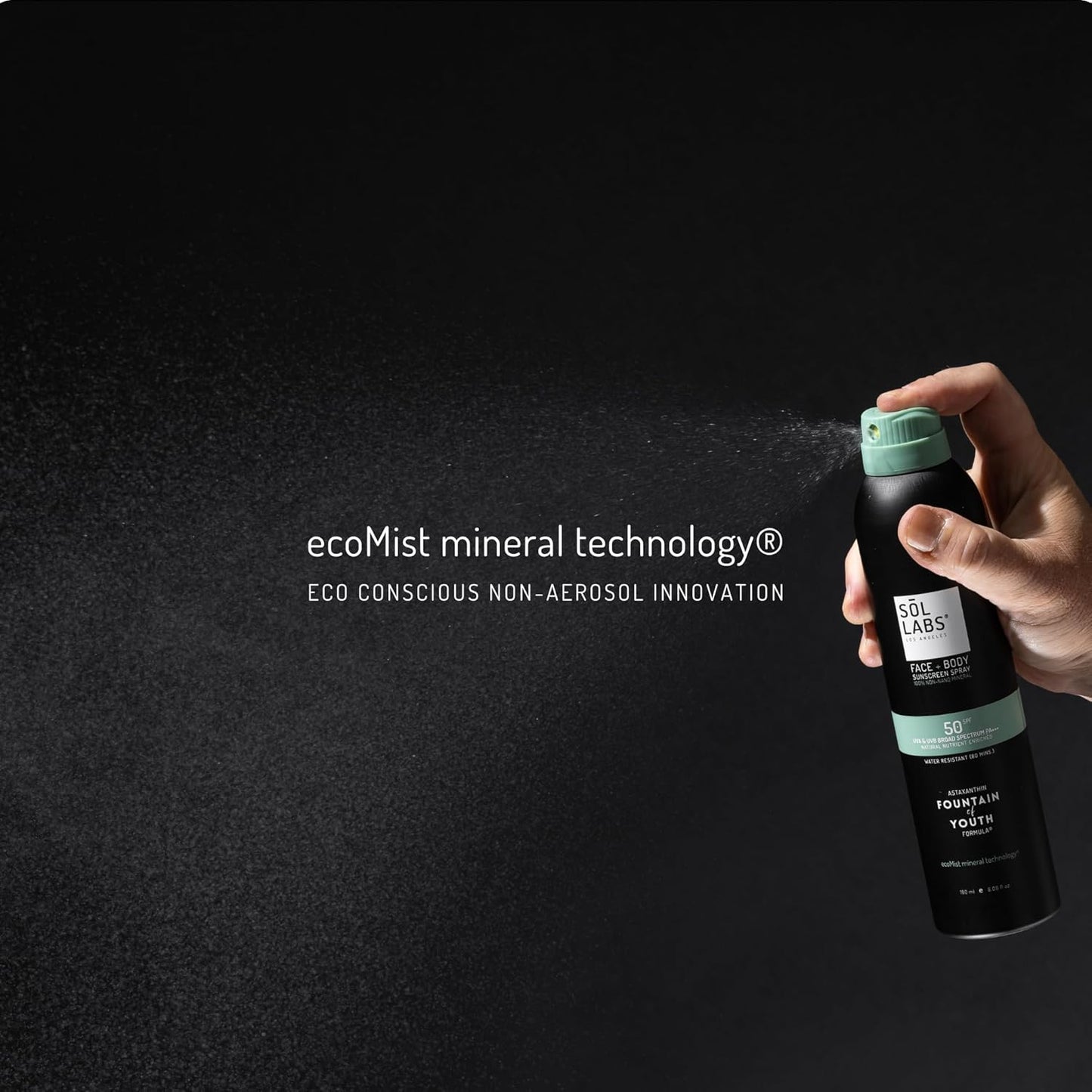 Mineral Sunscreen Spray SPF 50 – Reef Safe Sunscreen Spray, Lightweight Zinc Oxide, Water-Resistant – Korean Skincare, Face & Body Sun Protection-Velvo Beauty