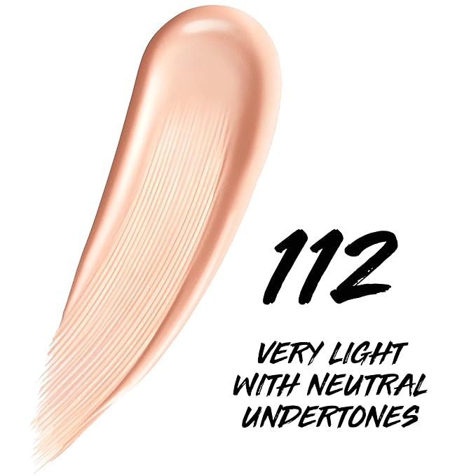 Maybelline Super Stay Up to 24HR Skin Tint, Radiant Light-to-Medium Coverage Foundation, Makeup Infused With Vitamin C, 112, 1 Count-Velvo Beauty