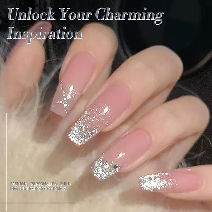 Born Pretty Magnetic Gel Polish Platinum Glitter Cat Magnetic Gel Nail Polish Silver Rose Gold Pink Red Purple Nail Salon DIY at Home-Velvo Beauty