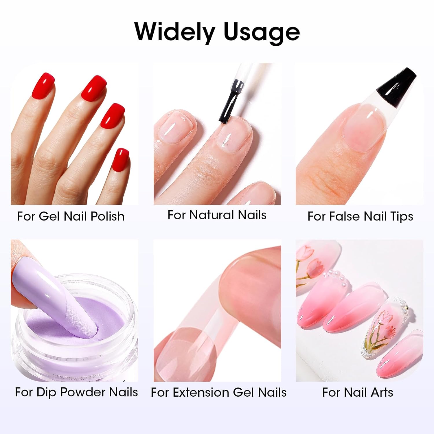 GELLEN 100ml Base Coat Gel Polish Soak Off U V Light Cured High Capacity Base Coat Gel Nail Polish for Salon-Velvo Beauty