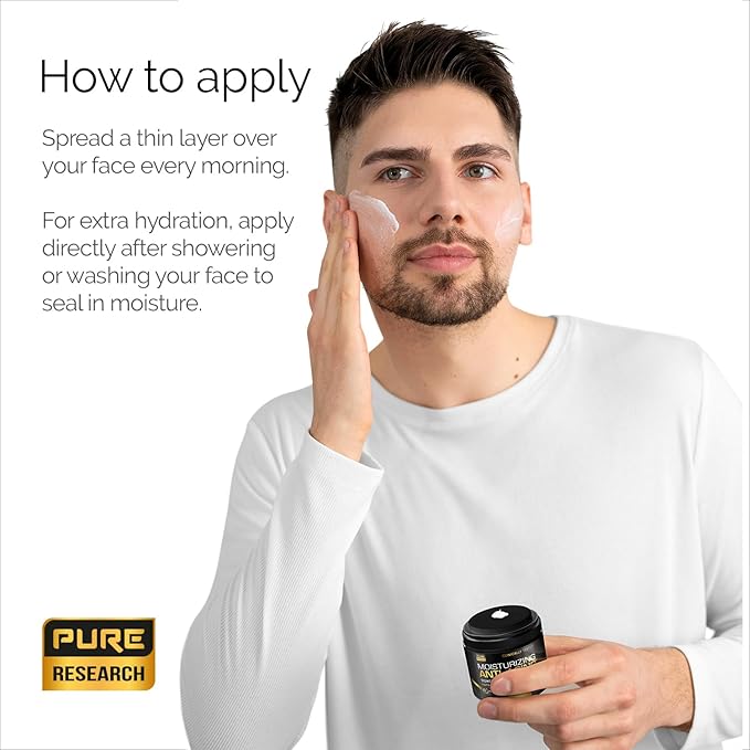 Men's Face Cream Moisturizer - Anti-Aging Cream For Men, Collagen, Retinol & Hyaluronic Acid - Day & Night - Facial Skin Care- Anti Wrinkle 1.7 oz-Velvo Beauty