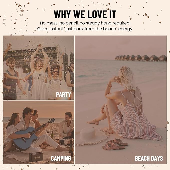 Freckle Stamp,Faux Freckle Stamp,Quick Dry Fake Freckles Pen,Waterproof Long Lasting Natural Vivid Faux Freckles Pen,Get Sun-Kissed Stars Makeup in One Press,5-Dot Design,01.Ash Chestnut.-Velvo Beauty