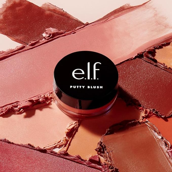 e.l.f. Putty Blush, Creamy & Ultra Pigmented Formula, Lightweight, Buildable Formula, Infused with Argan Oil & Vitamin E, Vegan & Cruelty-Free, Turks and Caicos-Velvo Beauty