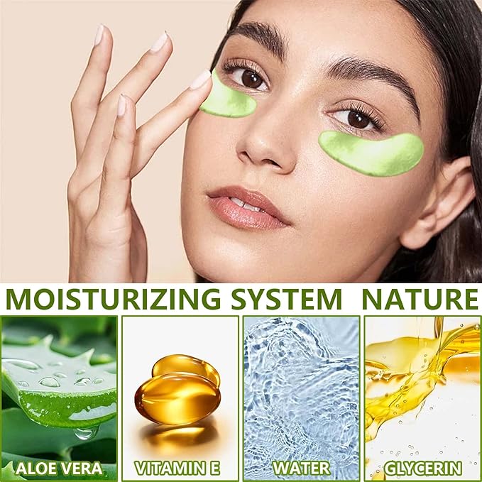 30 Pairs Under Eye Masks,Moisturizing Hydrating Under Eye Patches for Puffy Eyes,Under Eye Treatment for Dark Circles Eye Bags Fine Lines,Eye Skin Care Products for Women & Man-Velvo Beauty