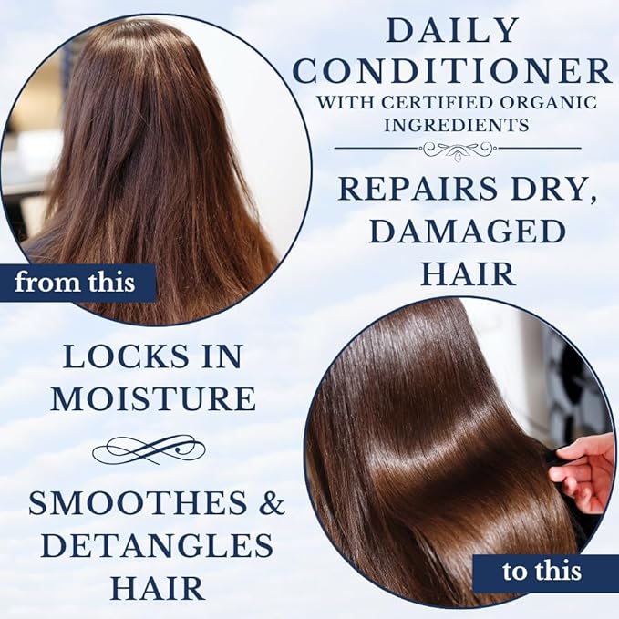 Christina Moss Naturals Conditioner Organic and Natural Ingredients, No Silicones, No Parabens-Velvo Beauty