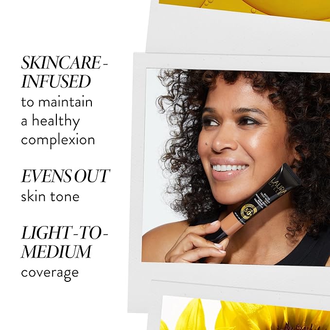 LAURA GELLER NEW YORK Better Than ‘Block Skincare-Infused Serum Foundation with Broad Spectrum SPF 50+, Golden Medium-Velvo Beauty