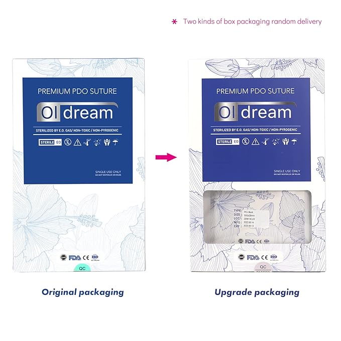 Pcl Threads Eye Lift for Eyes, Mono Screw Type, B-Type, 30G25MM, 20pcs-Velvo Beauty