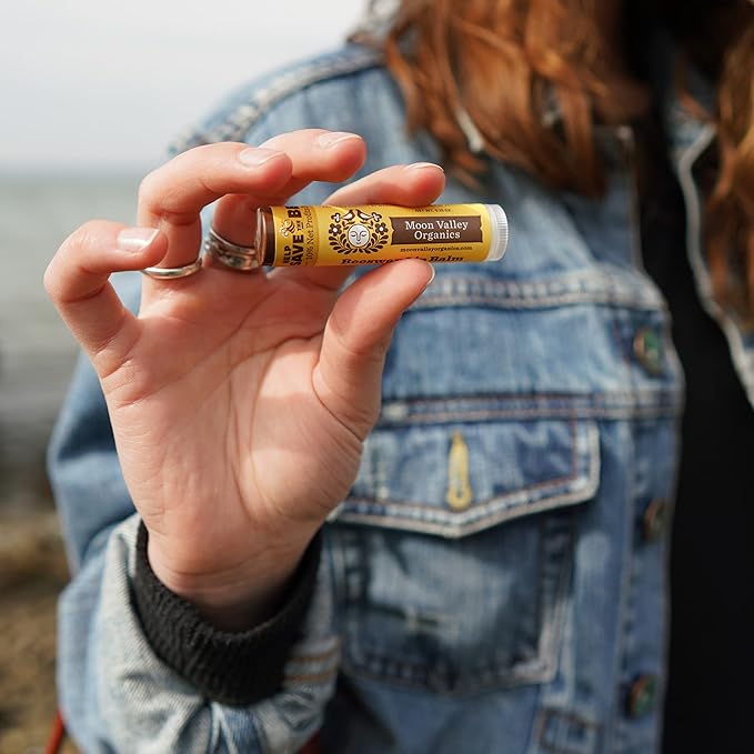 Moon Valley Organics Beeswax Lip Balm for Moisturizing Lips and Cuticles (Vanilla | Lime | Honey | Blackberry | Mint Vanilla, 5-Pack)-Velvo Beauty