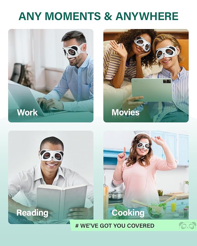 3D Steam Eye Masks for Dry Eyes, 20-Pack Warm Eye Mask, Relief Eye Fatigue & Dark Circle, Heat Sleep Eye Mask for Puffy Eyes, Disposable Eye Mask, Moist Hot Compress Eye Patch for Sleeping, Unscented-Velvo Beauty