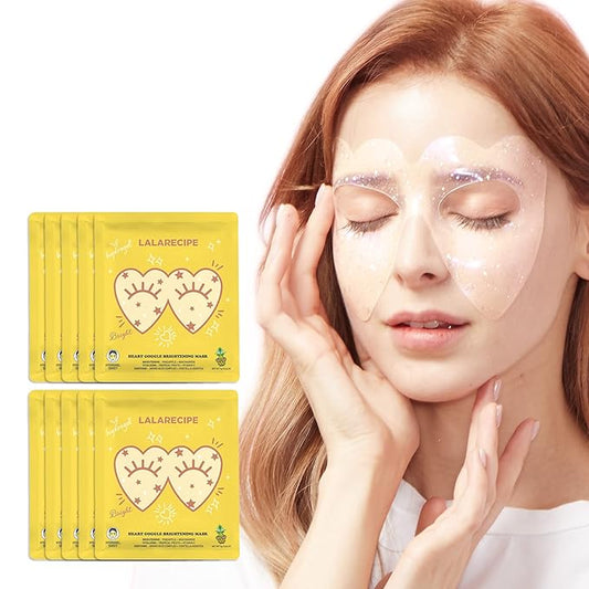 Heart goggle brightening mask-Velvo Beauty