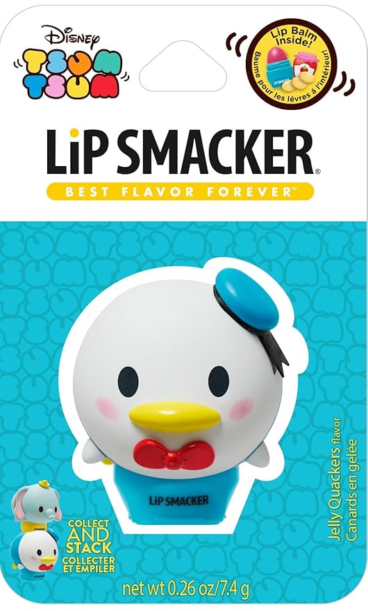Lip Smacker Disney Tsum Tsum Balms Donald Jelly Quackers 0.26 Ounce-Velvo Beauty