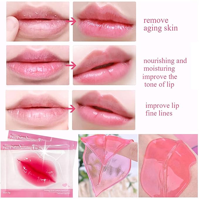 30 Pairs Lip Masks & 24K Gold Gel Eye Masks, Under Eye Collagen Patches and Crystal Gel Lip Masks Collagen Under Eye Mask for Dark Circles Puffiness and Wrinkles-Velvo Beauty