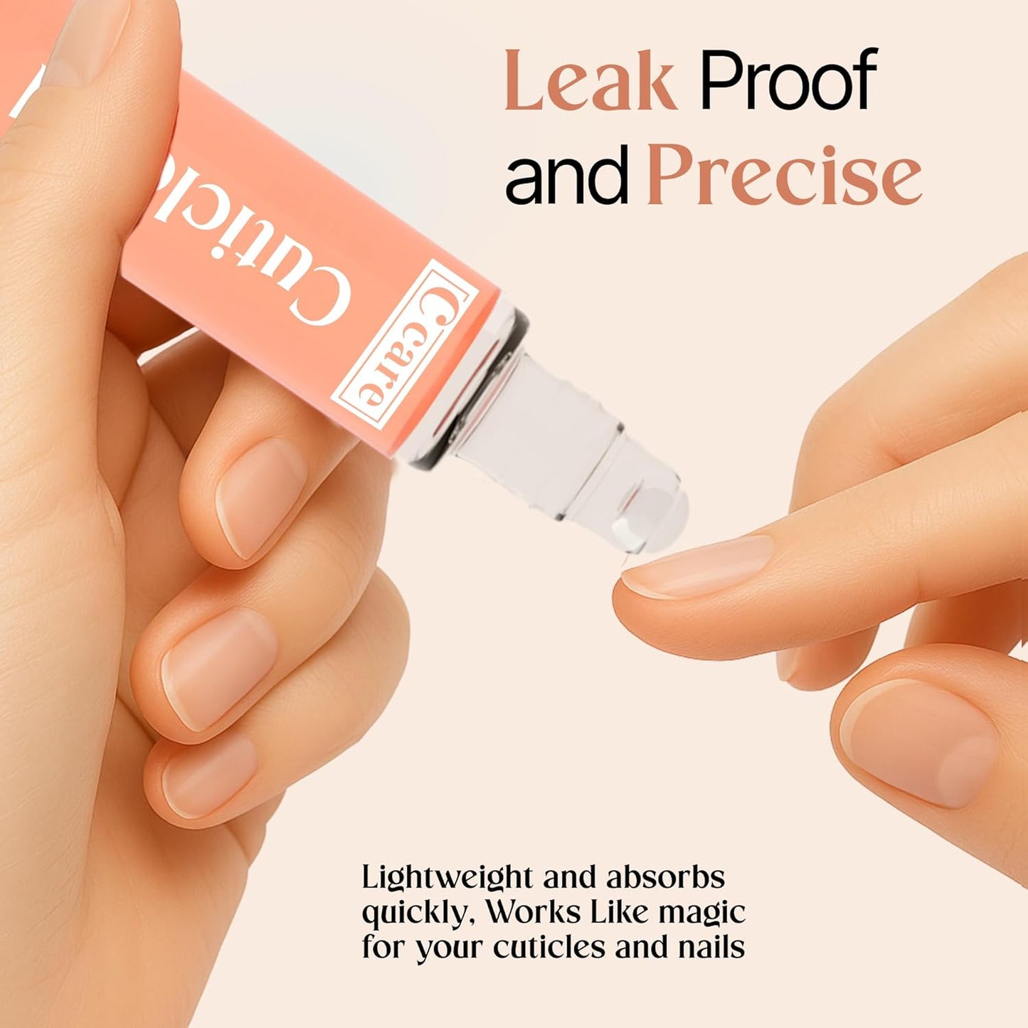 C CARE Vanilla & Sugar Roll-On Cuticle Oil | Natural Revitalizing Hydrating Nail Oil | Repaires Cuticles Overnight | For Damaged Skin And Thin Nails | Paraben Cruelty Free Formula | 10ml-Velvo Beauty