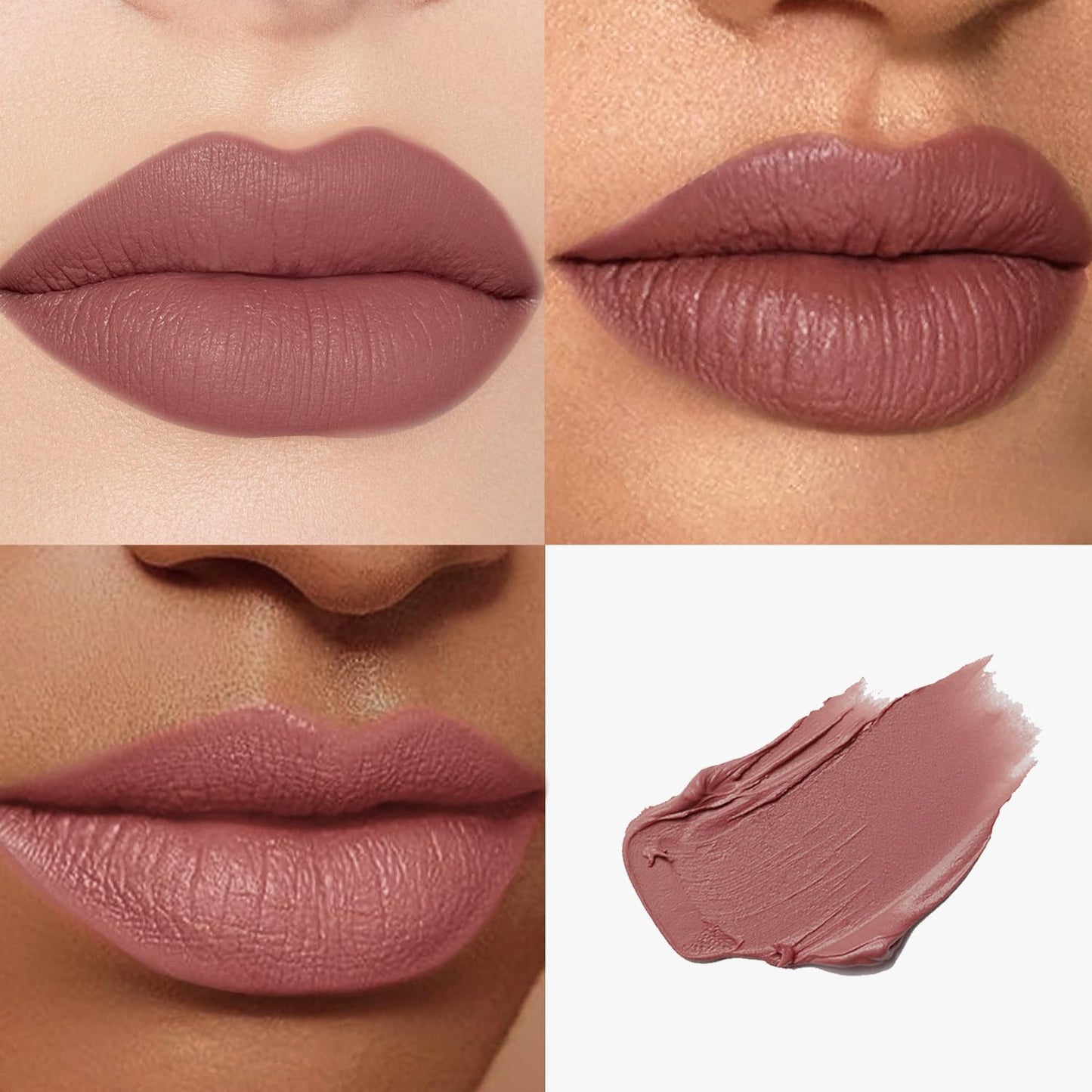 Catkin Moist Lipstick Hydrating High Impact Color Infused with Vitamin E and Avocado Oil Smooth Soft Texture Long Lasting Matte Finish 168-Velvo Beauty
