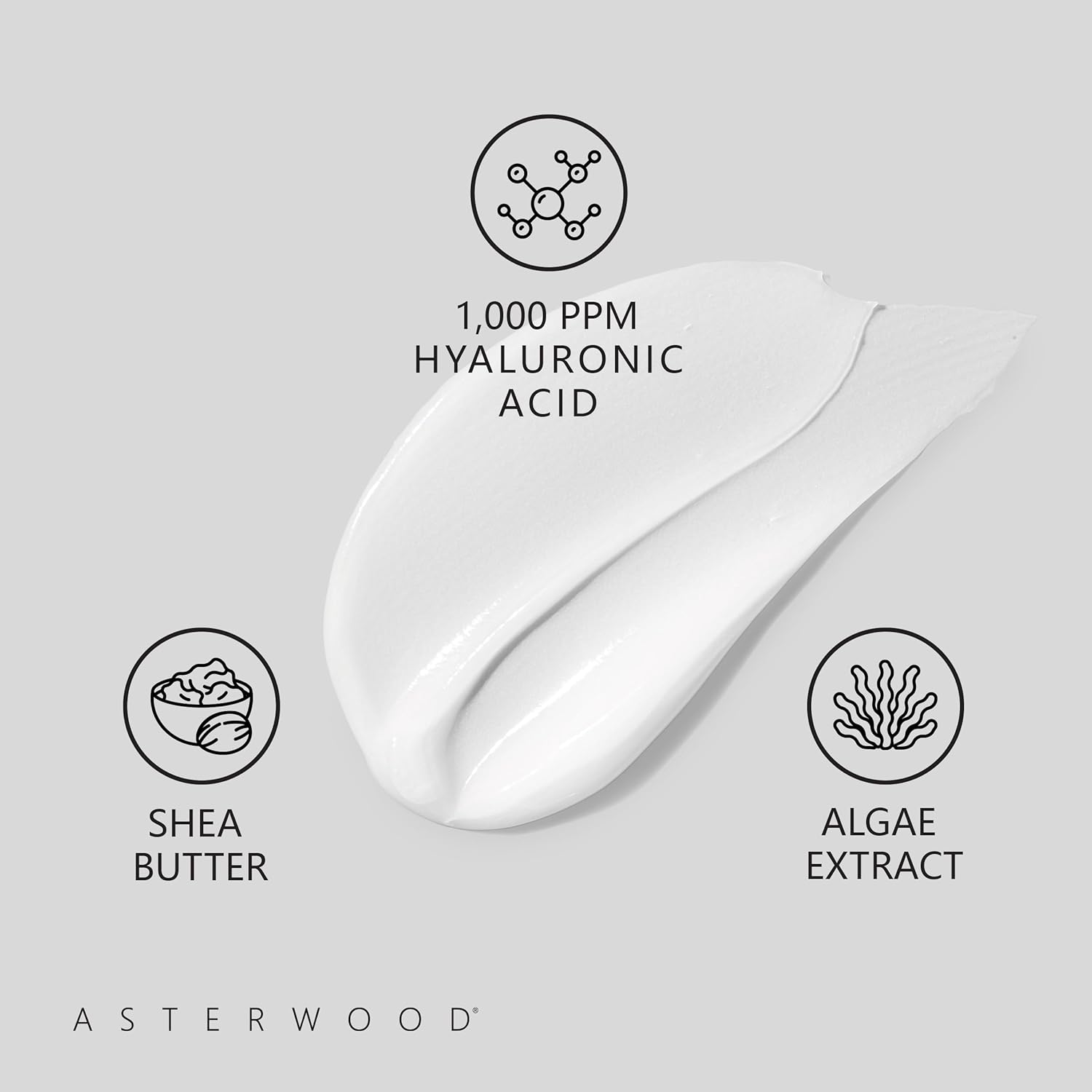Asterwood Hyaluronic Acid Moisturizer - Anti-Aging, Wrinkle Reducing, Moisturizing, Hydrating - Fragrance-Free, Non-Comedogenic - 1.7 Fl Oz-Velvo Beauty