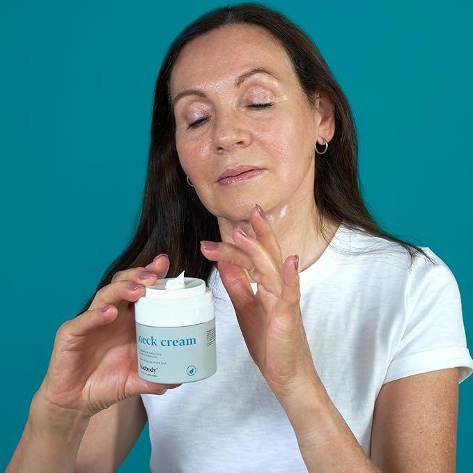 Baebody Firming Neck Cream with AHAs, CoQ10, Glycolic Acid, Green Tea for Sagging Skin, Fine Lines, Wrinkles, 1.7 Fl Oz-Velvo Beauty