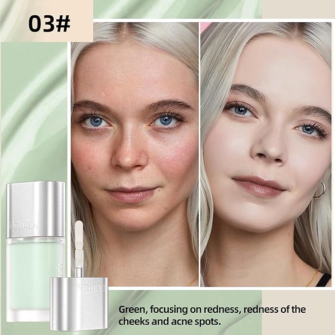 AKARY Moisturizing Precision Concealer, Lightweight & Breathable Cover-up Cream Moist Concealer, Cover Dark Circles Multi-Use Camouflage Cream, Creamy Texture Full Coverage Conceals(03#Greener)-Velvo Beauty