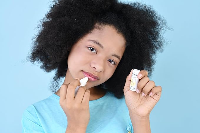 Nourishing Lip Butter gently scented Natural Child Balm Ultra-moisturising Lip Butter for sensitive skin Paediatrician Tested & Approved Kids Intensive Lip treatment for Sensitive Skin 4.2g-Velvo Beauty