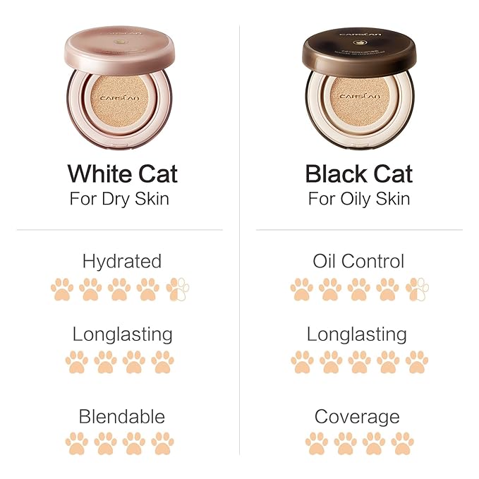 Moisture Air Cushion Cream Face Foundation Makeup, Lightweight, Full Dewy Coverage, Builable Glow, Finish Foundation with Hyaluronic acid, W01 Natural Warm For Dry Skin (Refill Included)-Velvo Beauty