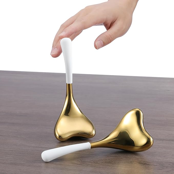 2-in-1 Gua Sha Cryo Sticks, Facial Skin Care Tools for Women Facial Massager, Unbreakable Stainless Steel Esthetician Supplies, Cooling Ice Globes Roller with Carry Case-Velvo Beauty