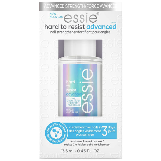 essie nail care, strengthener treatment, vegan, Hard To Resist Advanced, 0.46 fl oz-Velvo Beauty