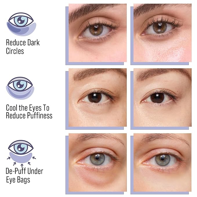 ULTIMATE HYDROGEL EYE MASK 28 Pairs Under Eye Patches, Rejuvenate Eye Area Reduce Dark Circles Puffiness, Tiredness Bags, Gel Pads Brightening, Plumps Fine Lines-Velvo Beauty