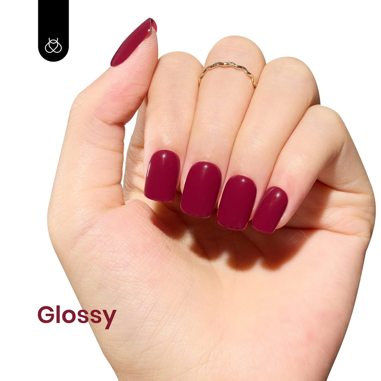 Beetles Red Gel Nail Polish, 1 Pcs 15ml Wine Red Burgundy Soak Off Gel Polish Nail Art Manicure Salon DIY Fall Design Decoration Home Uv Nail Lamp Needed-Velvo Beauty