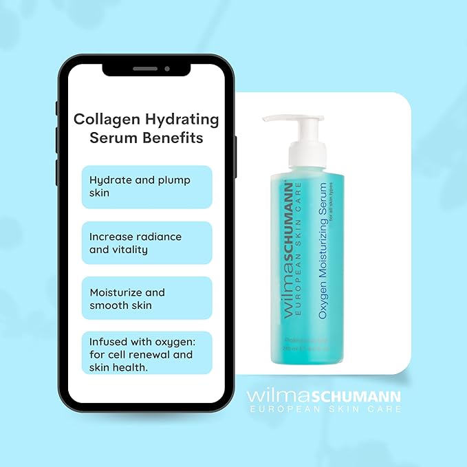 Oxygen Moisturizing Serum for Face, Hydrating Facial Serum, 8 oz-Velvo Beauty