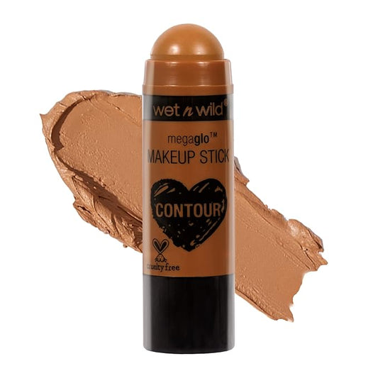 wet n wild MegaGlo Makeup Stick, Buildable Color, Versatile Use, Cruelty-Free & Vegan - Call Me Maple-Velvo Beauty