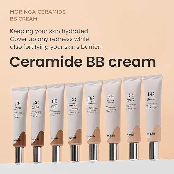 Moringa Ceramide BB Cream SPF 30 PA++ | 25 Medium | 1.87 fl oz / 53g-Velvo Beauty