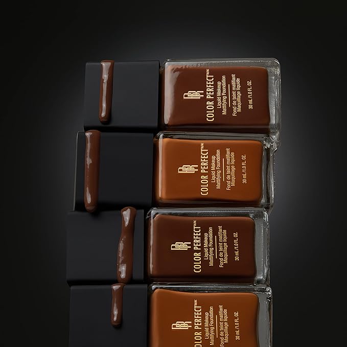 Black Radiance Color Perfect Liquid Full Coverage Foundation Makeup, Haute Cocoa, 1 Ounce (Pack of 2)-Velvo Beauty