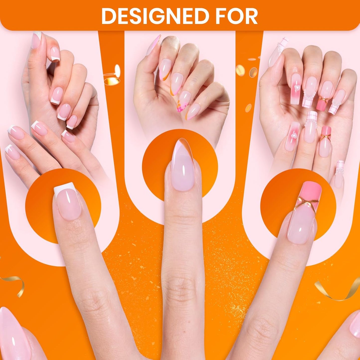 Beetles 10ML Super Strong Nail Glue for Press Ons, Nail Tips, Acrylic Nails No Uv Light Needed Nail Bond Brush in Nail Glue for Press On Nails Fake Nails Long Lasting for Beginners DIY Home-Velvo Beauty