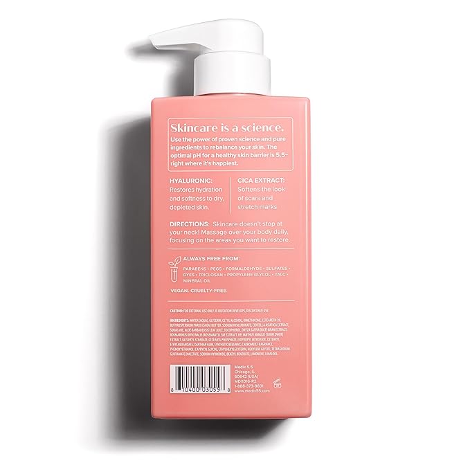 MEDIX Firming Collagen Cream + Hyaluronic Acid Body Lotion 2PC Set | Anti Aging Firming Lotion & Face Moisturizer For Women, Crepey Skin, Stretch Marks, & Dry Skin | Skin Care Products, 2PC Bundle-Velvo Beauty